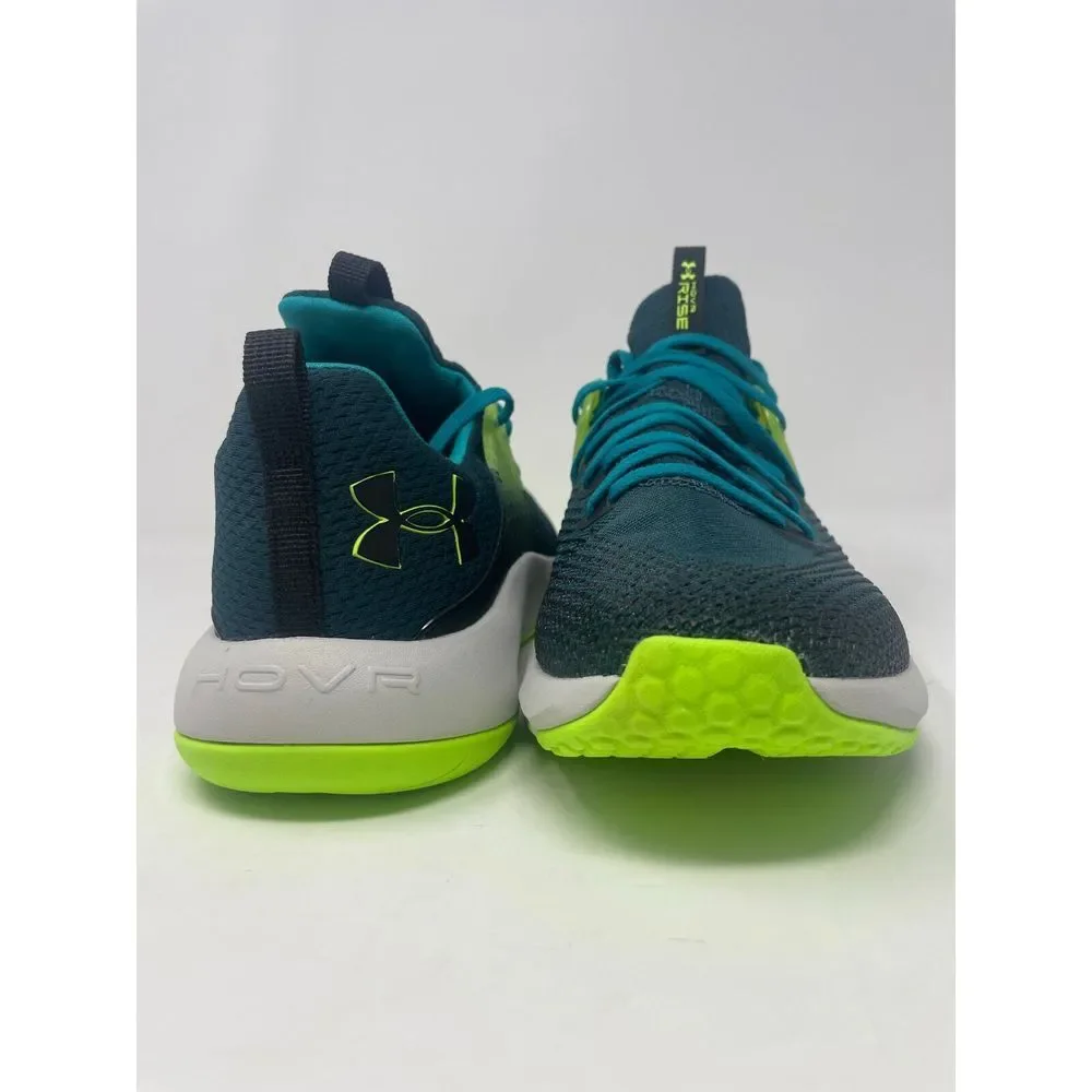 Under Armour Hovr Rise 3 Running Shoes Blue Green 3024273-300 Mens Size‎ 10 NEW